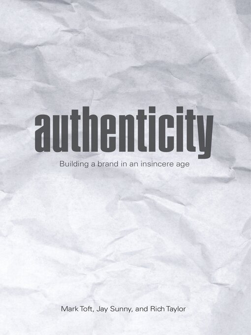 Title details for Authenticity by Mark Toft - Available